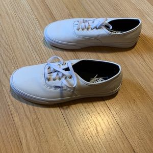 Vans Authentic white leather